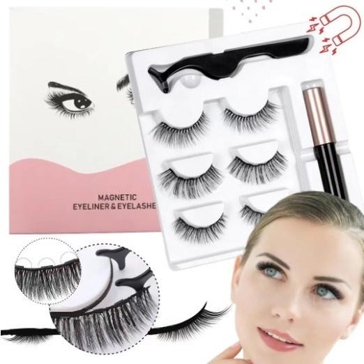 Kit Pestañas Magnéticas – ¡Belleza sin Esfuerzo! ✨
